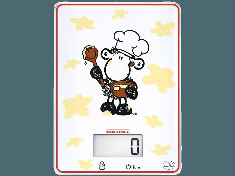 SOEHNLE 66305 SHEEPWORLD CRAZY COOK Küchenwaage (Max. Tragkraft: 5 kg), SOEHNLE, 66305, SHEEPWORLD, CRAZY, COOK, Küchenwaage, Max., Tragkraft:, 5, kg,