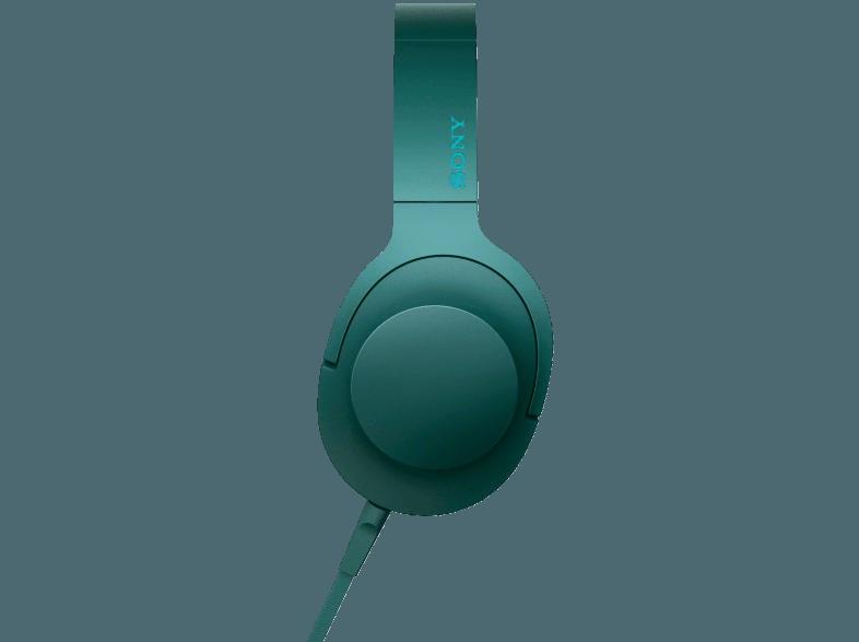 SONY MDR-100AAP High-Res, BuegelKopfhörer,40 mm  Treibereinheit, faltbar, Headset, bis zu 60 kHz, Blau Kopfhörer Blau