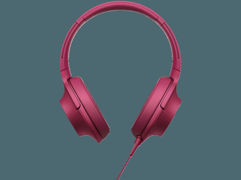 SONY MDR-100AAP High-Res, BuegelKopfhörer,40 mm  Treibereinheit, faltbar, Headset, bis zu 60 kHz , Pink Kopfhörer Pink