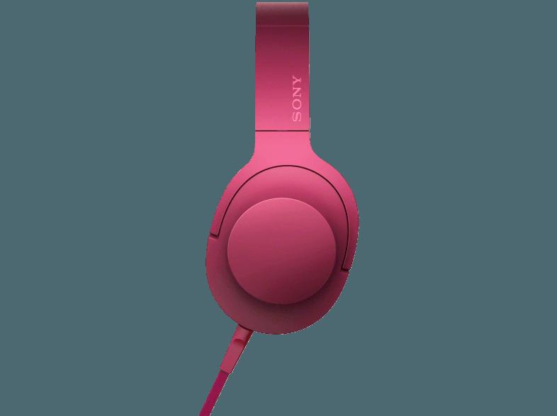 SONY MDR-100AAP High-Res, BuegelKopfhörer,40 mm  Treibereinheit, faltbar, Headset, bis zu 60 kHz , Pink Kopfhörer Pink