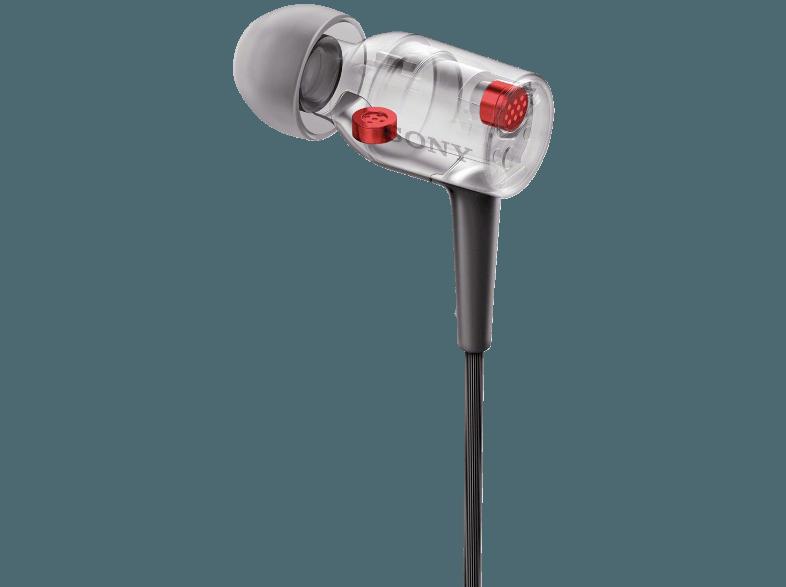 SONY MDR-EX750 In-Ohr Kopfhörer, 9 mm High-Res, Treibereinheit, digitales Noise Cancelling, Headset, Pink Kopfhörer Pink
