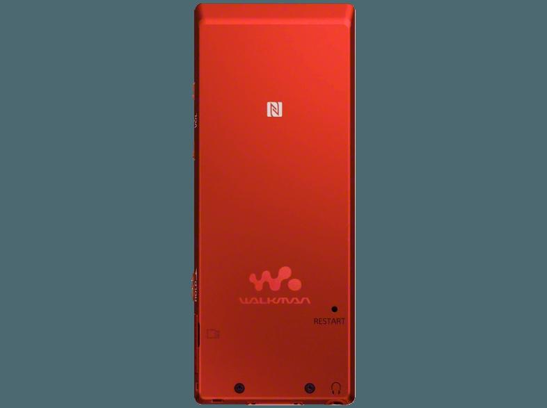 SONY NW-A25HN High Resolution Audio Walkman mit Noise Cancelling, rot