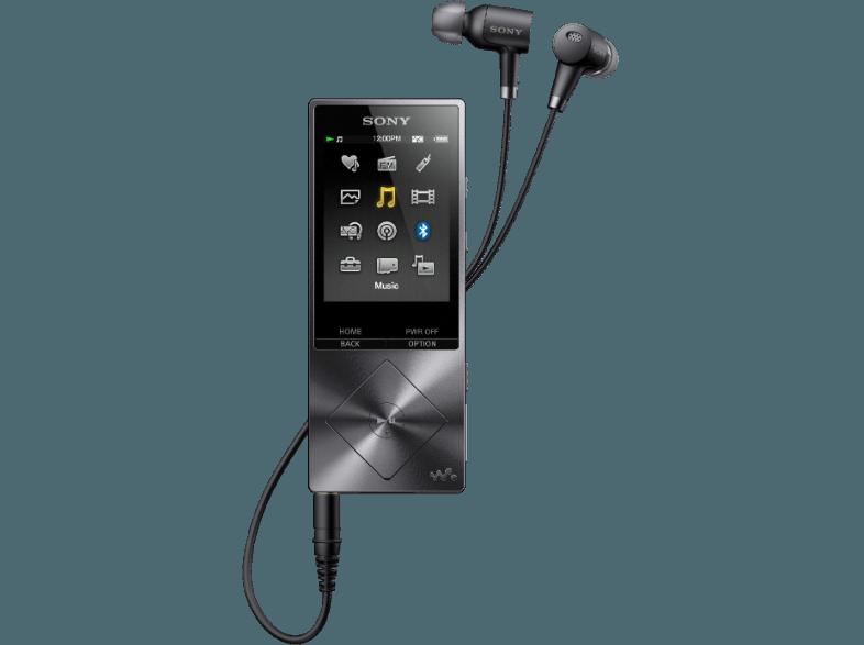 SONY NW-A25HN High Resolution Audio Walkman mit Noise Cancelling, schwarz
