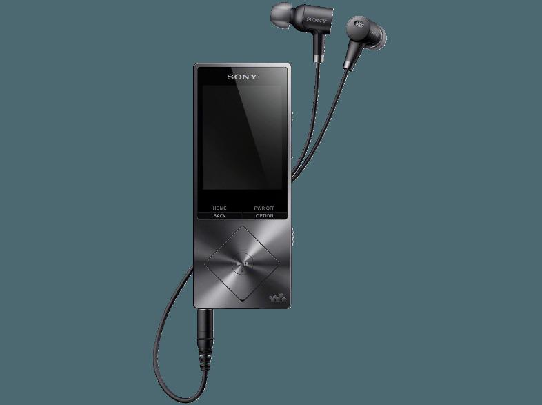 SONY NW-A25HN High Resolution Audio Walkman mit Noise Cancelling, schwarz