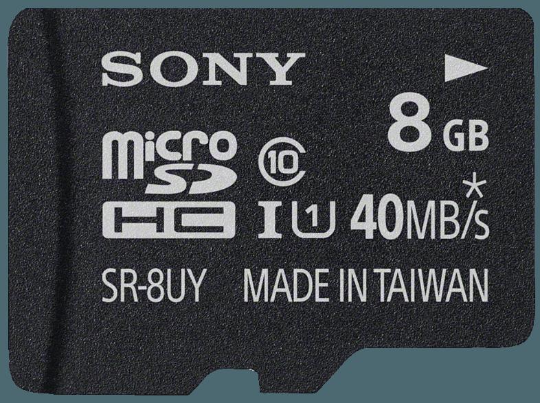 SONY SR8UYA Micro-SDHC 8GB Micro-SDHC 8 GB, SONY, SR8UYA, Micro-SDHC, 8GB, Micro-SDHC, 8, GB