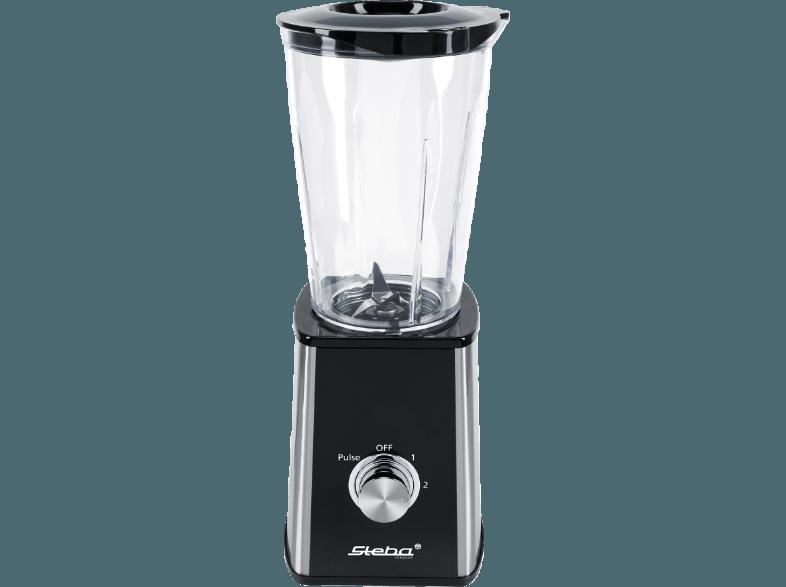 STEBA SB 2 Smoothie-Maker Edelstahl/Schwarz (300 Watt, 0.6 Liter)