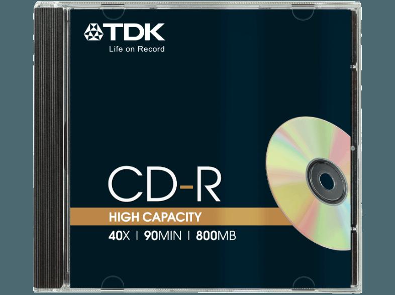 TDK HC-R90 JCA CD-R 10er CD-R 10x CD-R Medien