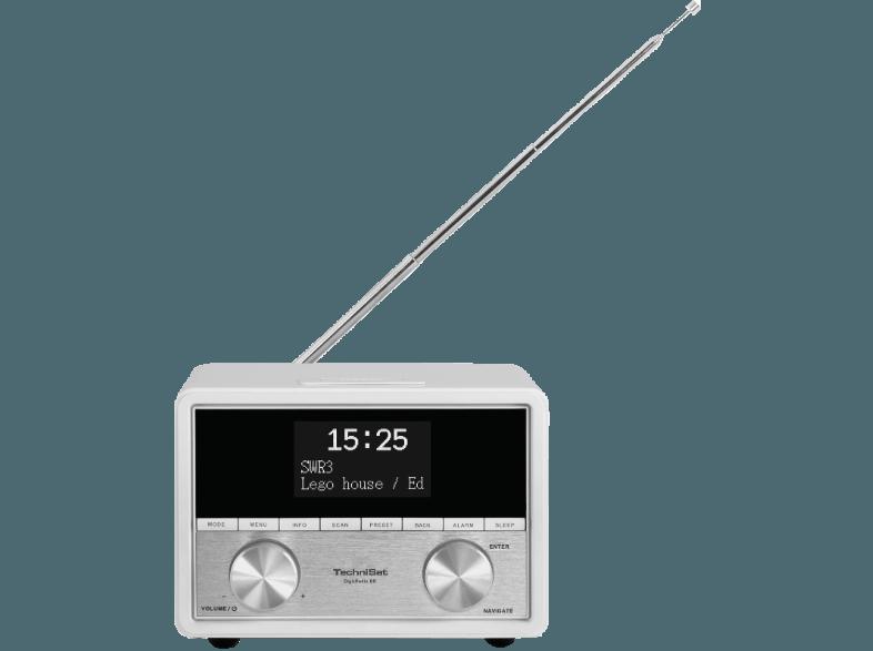 TECHNISAT 0001/4959  (Stereoradio, UKW, DAB, DAB , Weiß), TECHNISAT, 0001/4959, , Stereoradio, UKW, DAB, DAB, Weiß,