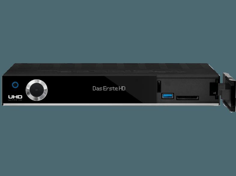 TECHNISAT DIGIT ISIO STC HDTV Receiver (HDTV, PVR-Funktion, Twin Tuner, DVB-T, DVB-T2, DVB-C, DVB-S, DVB-S2, Schwarz)