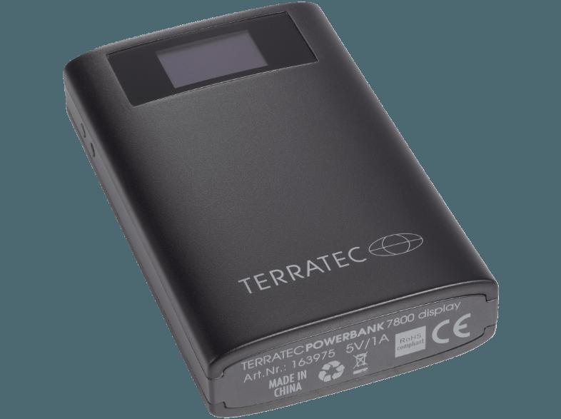 TERRATEC Powerbank 7800 Display Powerbank 7800 mAh Schwarz