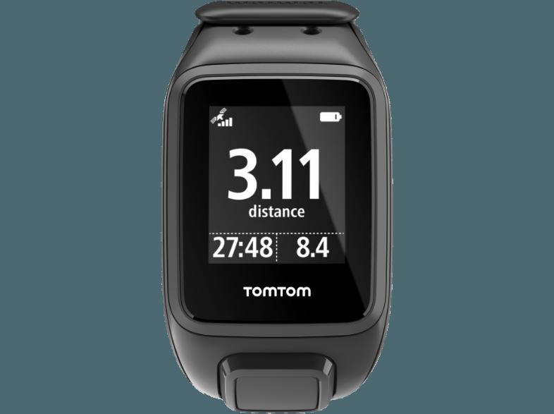 TOMTOM Spark Cardio inkl. Music Large und Bluetooth-Ohrhörer Fitness