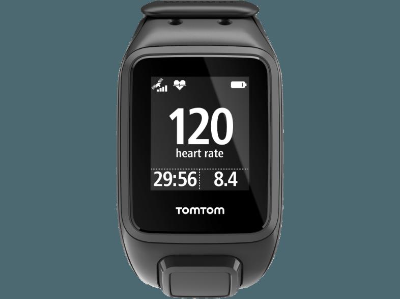 TOMTOM Spark Cardio inkl. Music Large und Bluetooth-Ohrhörer Fitness