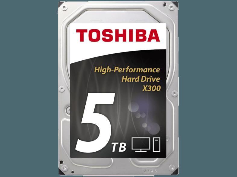 TOSHIBA HDWE150EZSTA X300  5 TB 3.5 Zoll intern, TOSHIBA, HDWE150EZSTA, X300, 5, TB, 3.5, Zoll, intern