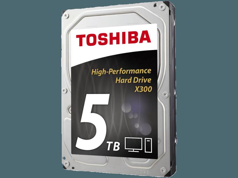 TOSHIBA HDWE150EZSTA X300  5 TB 3.5 Zoll intern, TOSHIBA, HDWE150EZSTA, X300, 5, TB, 3.5, Zoll, intern