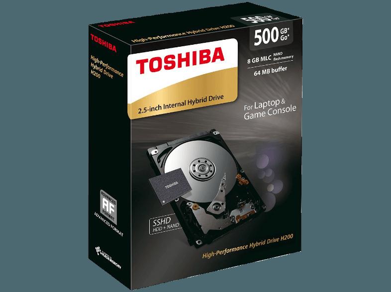 TOSHIBA HDWM105EZSTA H200  500 GB 2.5 Zoll intern