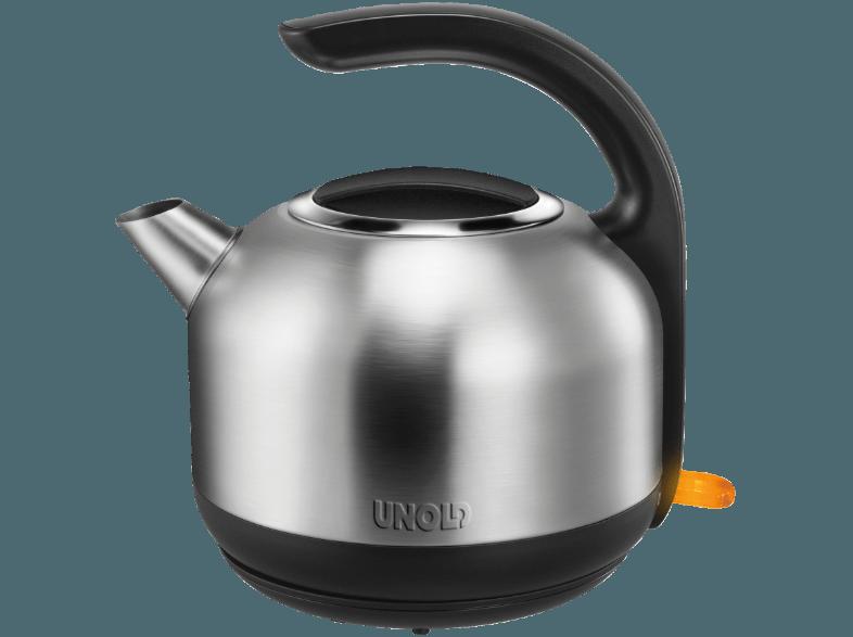 UNOLD 18755 Kessel Blitzkocher Kessel Edelstahl/Schwarz (2200 Watt, 1.7 Liter), UNOLD, 18755, Kessel, Blitzkocher, Kessel, Edelstahl/Schwarz, 2200, Watt, 1.7, Liter,