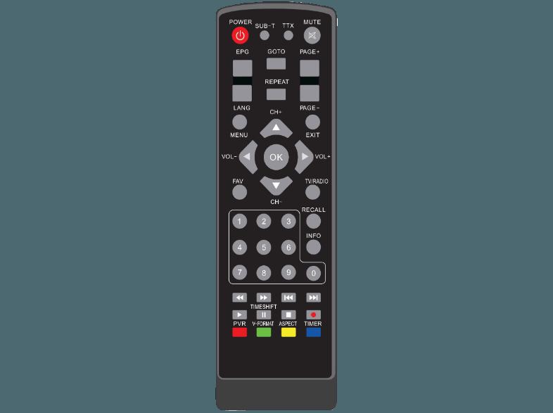 VANTAGE VT-40 HD C Kabel-Receiver (HDTV, DVB-C, Schwarz), VANTAGE, VT-40, HD, C, Kabel-Receiver, HDTV, DVB-C, Schwarz,