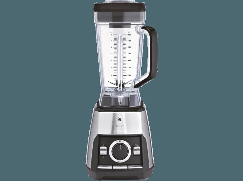 WMF KULT pro Power Green Smoothie Standmixer Edelstahl/Schwarz (1600 Watt, 2 Liter)