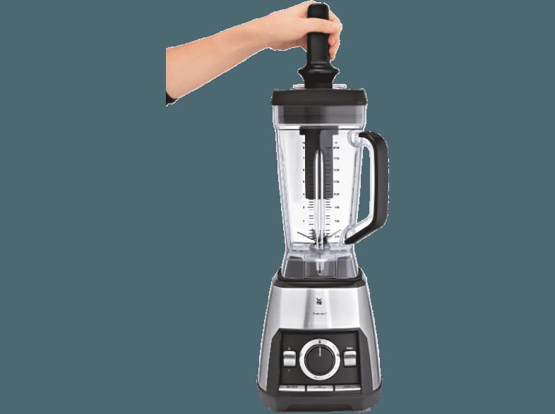 WMF KULT pro Power Green Smoothie Standmixer Edelstahl/Schwarz (1600 Watt, 2 Liter)