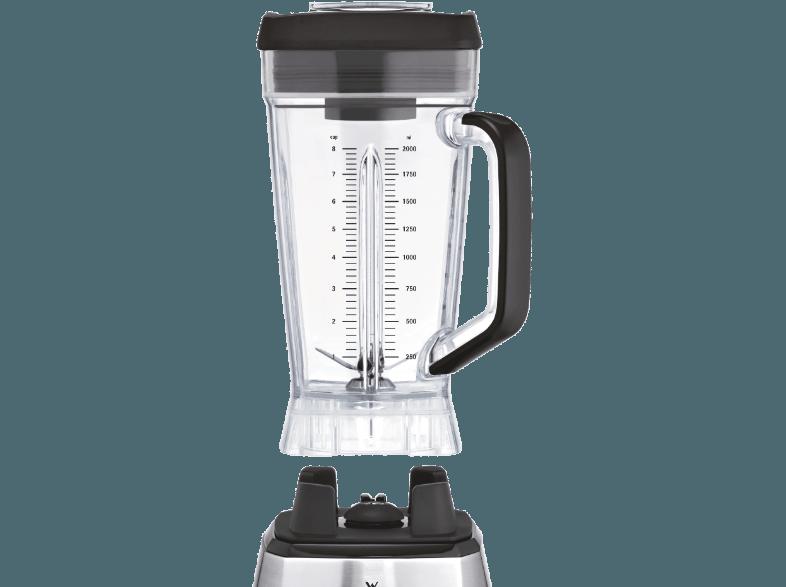 WMF KULT pro Power Green Smoothie Standmixer Edelstahl/Schwarz (1600 Watt, 2 Liter)