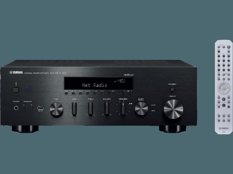 YAMAHA R-N602 HiFi Receiver (2 Kanäle, 105 Watt pro Kanal, Schwarz)