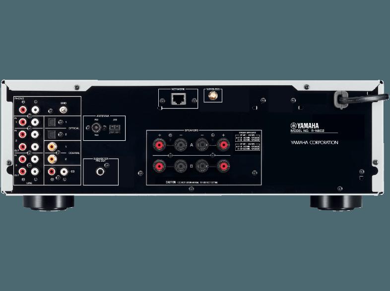 YAMAHA R-N602 HiFi Receiver (2 Kanäle, 105 Watt pro Kanal, Schwarz)