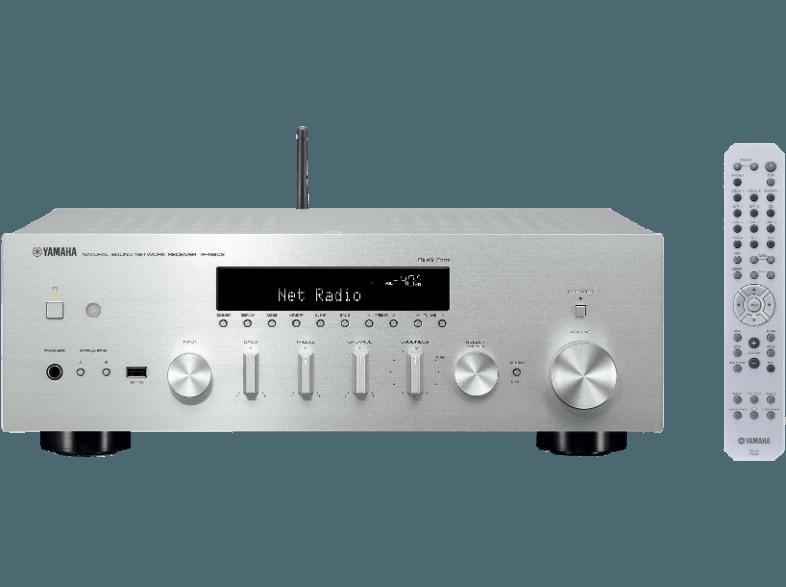 YAMAHA R-N602 HiFi Receiver (2 Kanäle, 105 Watt pro Kanal, Titanum)