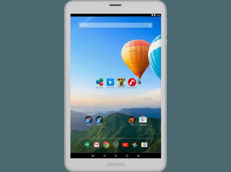 ARCHOS 80c Xenon 16 GB  Tablet Weiß/Metall-Silber