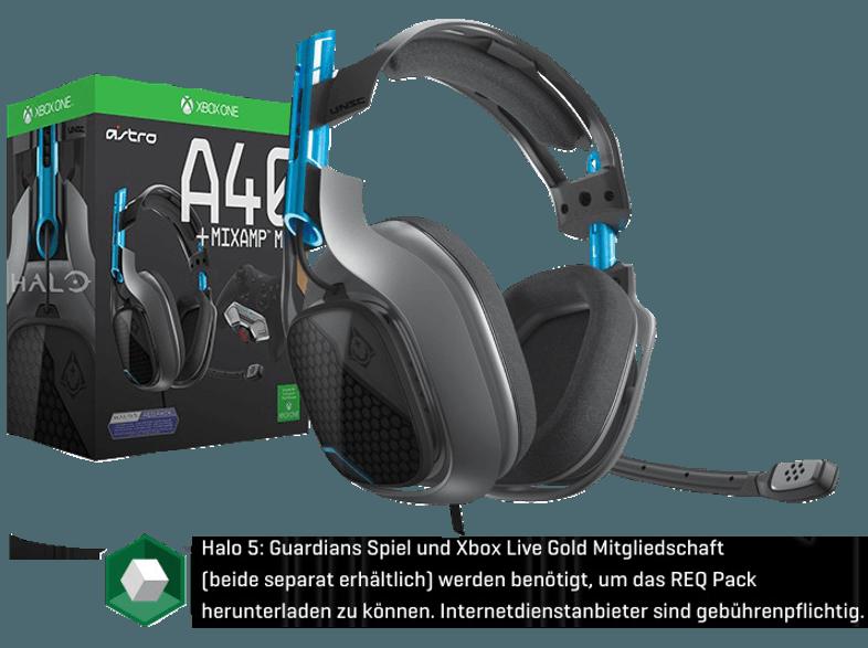 ASTRO GAMING A40 Gaming-Headset - Halo 5: Guardians Edition inkl. M80 MixAmp, ASTRO, GAMING, A40, Gaming-Headset, Halo, 5:, Guardians, Edition, inkl., M80, MixAmp