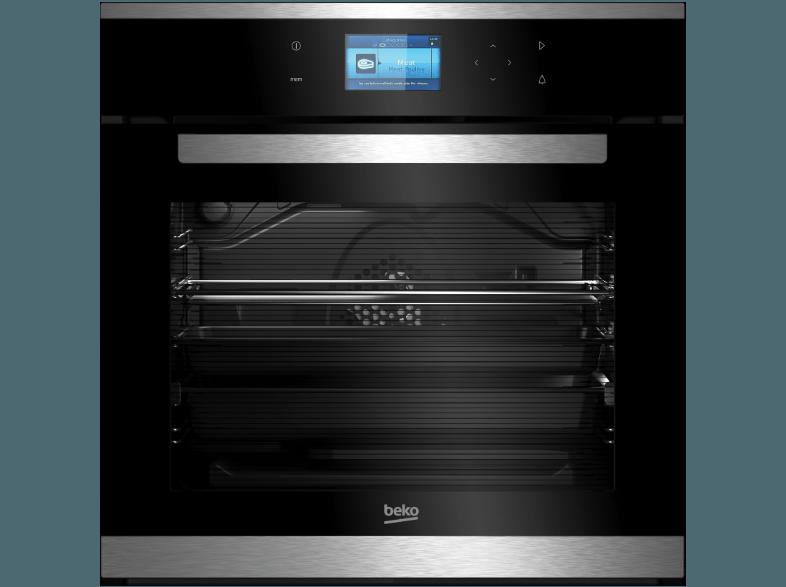 BEKO BIM 25800XMS Backofen (Einbaugerät, A, 71 Liter/Jahr, 594 mm breit)