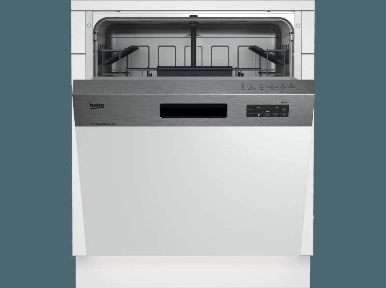 BEKO DSN16330X Geschirrspüler (A   , 598 mm breit, 46 dB (A), Edelstahl)