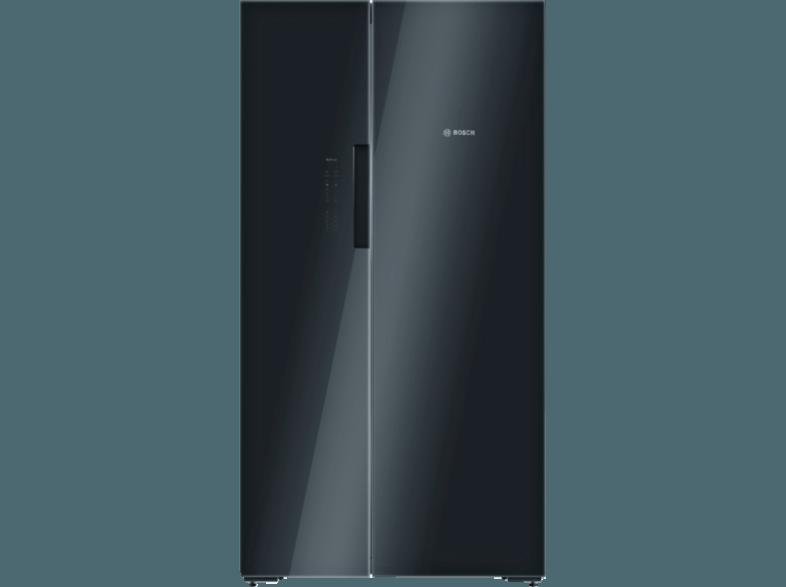 BOSCH KAN92LB35 Side-by-Side (385 kWh/Jahr, A  , 1756 mm hoch, Schwarz)