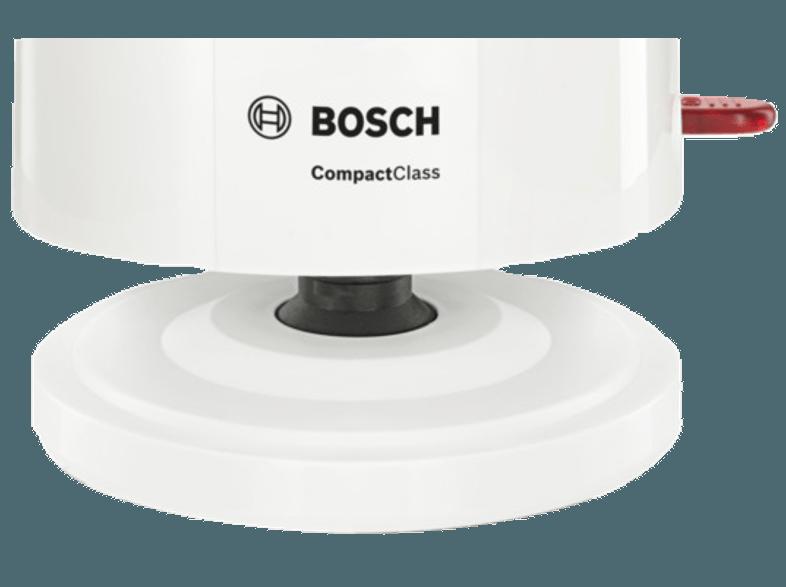 BOSCH TWK 3 A 051 Wasserkocher Weiß/Hellgra (2400 Watt, 1 Liter)