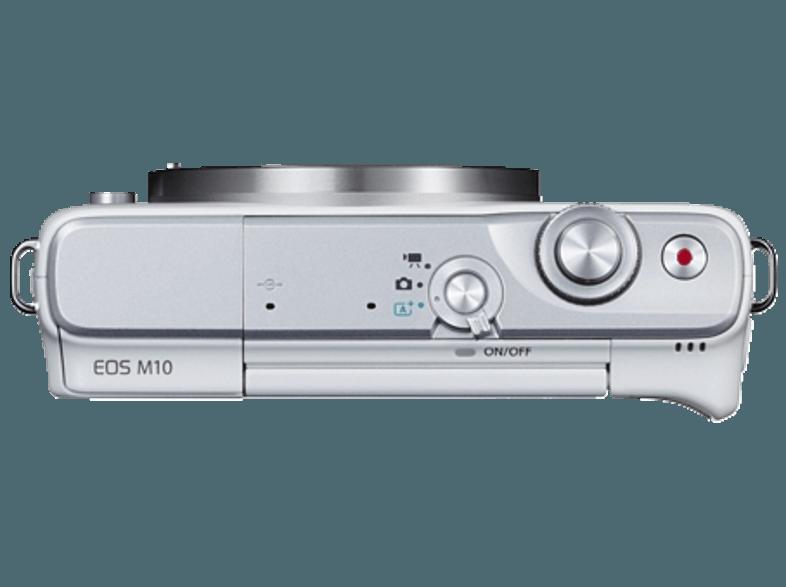 CANON EOS M10 Systemkamera 18 Megapixel  , 7.5 cm Display   Touchscreen, WLAN