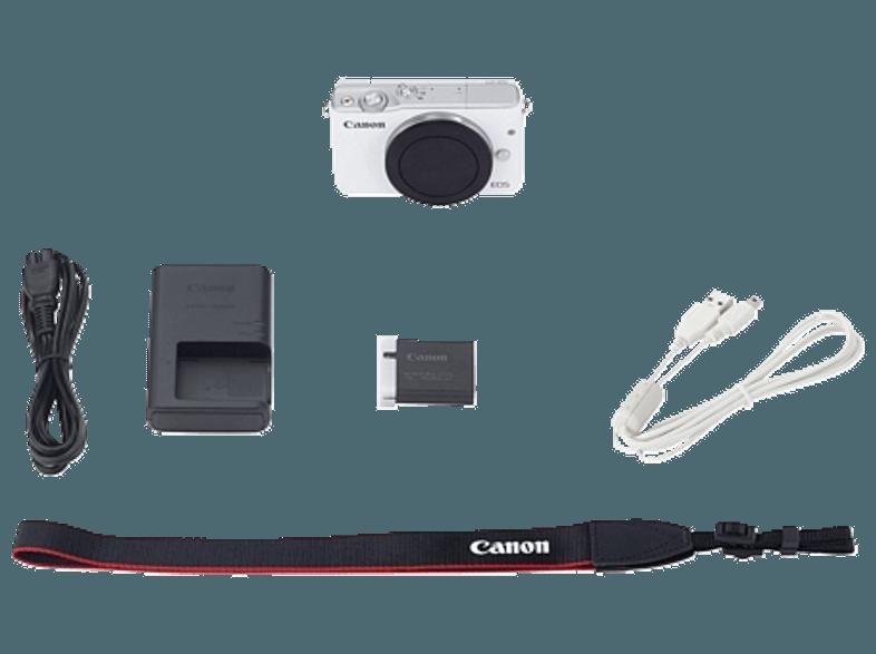 CANON EOS M10 Systemkamera 18 Megapixel  , 7.5 cm Display   Touchscreen, WLAN, CANON, EOS, M10, Systemkamera, 18, Megapixel, , 7.5, cm, Display, , Touchscreen, WLAN