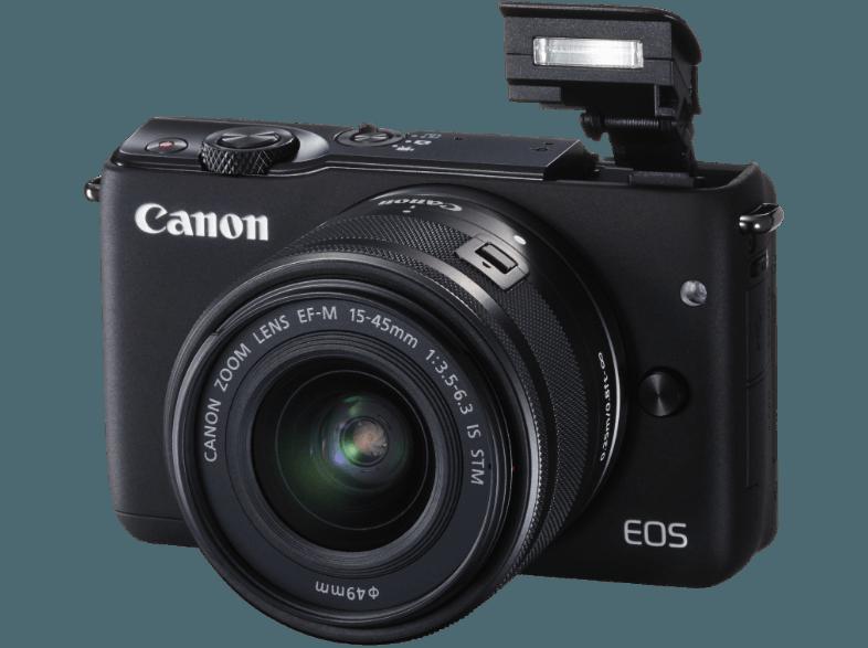 CANON EOS M10 Systemkamera 18 Megapixel mit Objektiv 15-45 mm f/3.5-6.3, 7.5 cm Display   Touchscreen, CANON, EOS, M10, Systemkamera, 18, Megapixel, Objektiv, 15-45, mm, f/3.5-6.3, 7.5, cm, Display, , Touchscreen