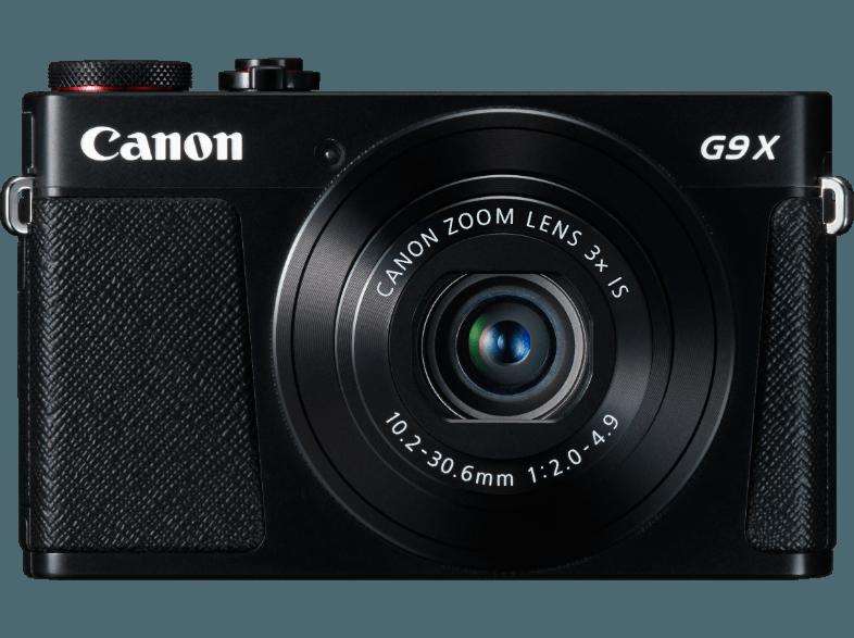 CANON PowerShot G9 X  Schwarz (20.2 Megapixel, 3x opt. Zoom, 7.5 cm TFT-LCD, WLAN), CANON, PowerShot, G9, X, Schwarz, 20.2, Megapixel, 3x, opt., Zoom, 7.5, cm, TFT-LCD, WLAN,