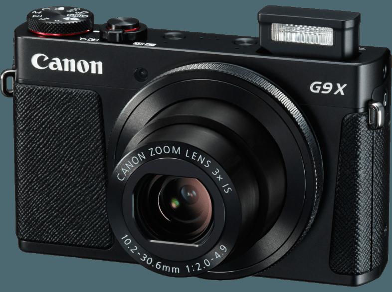 CANON PowerShot G9 X  Schwarz (20.2 Megapixel, 3x opt. Zoom, 7.5 cm TFT-LCD, WLAN), CANON, PowerShot, G9, X, Schwarz, 20.2, Megapixel, 3x, opt., Zoom, 7.5, cm, TFT-LCD, WLAN,