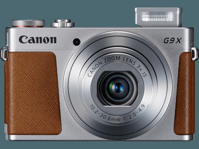 CANON PowerShot G9 X  Silber (20.2 Megapixel, 3x opt. Zoom, 7.5 cm TFT-LCD, WLAN), CANON, PowerShot, G9, X, Silber, 20.2, Megapixel, 3x, opt., Zoom, 7.5, cm, TFT-LCD, WLAN,