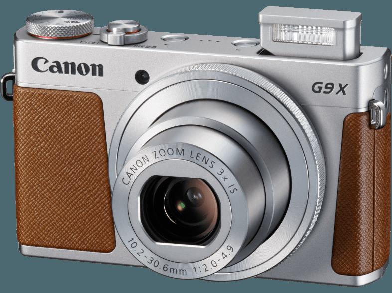 CANON PowerShot G9 X  Silber (20.2 Megapixel, 3x opt. Zoom, 7.5 cm TFT-LCD, WLAN)