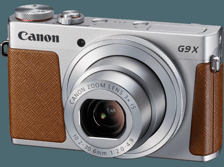 CANON PowerShot G9 X  Silber (20.2 Megapixel, 3x opt. Zoom, 7.5 cm TFT-LCD, WLAN)