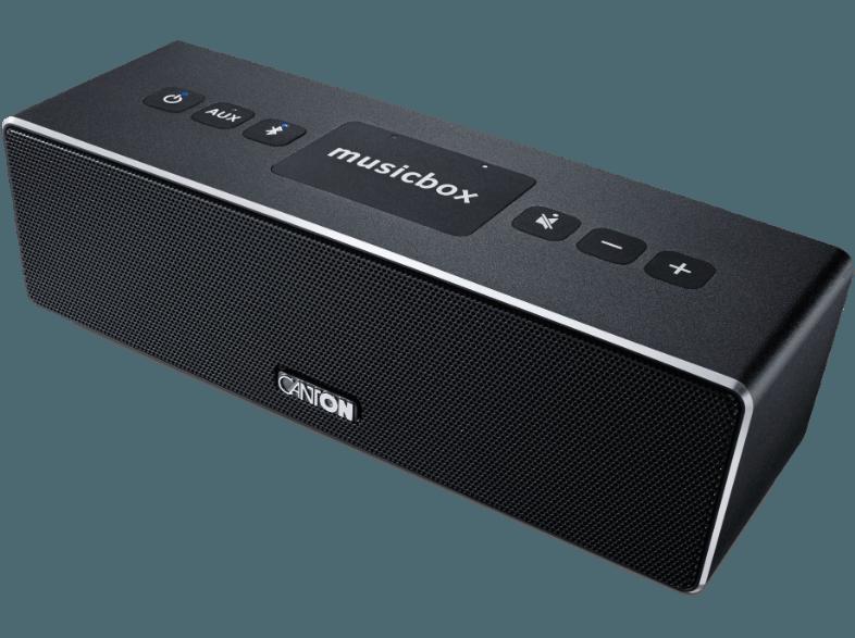 CANTON musicbox XS Bluetooth Lautsprecher Schwarz/Anthrazit