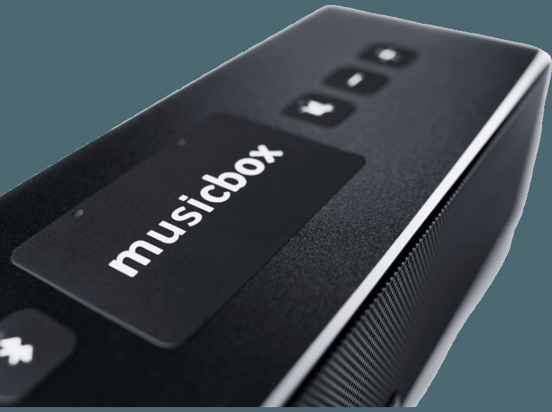 CANTON musicbox XS Bluetooth Lautsprecher Schwarz/Anthrazit, CANTON, musicbox, XS, Bluetooth, Lautsprecher, Schwarz/Anthrazit