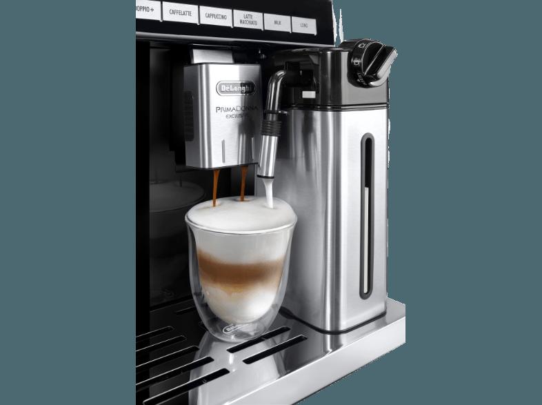 DELONGHI ESAM 6850 Kaffeevollautomat (Kegelmahlwerk, 1.4 Liter, Edelstahl/Silber)