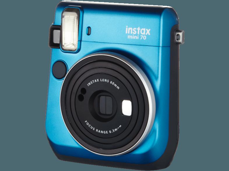 FUJIFILM Instax Mini 70  Sofortbildkamera Blau, FUJIFILM, Instax, Mini, 70, Sofortbildkamera, Blau