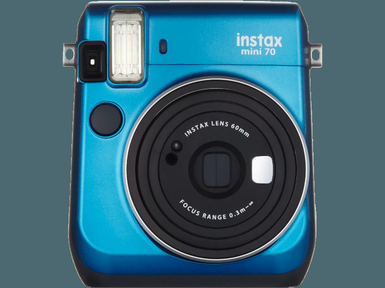 FUJIFILM Instax Mini 70  Sofortbildkamera Blau, FUJIFILM, Instax, Mini, 70, Sofortbildkamera, Blau