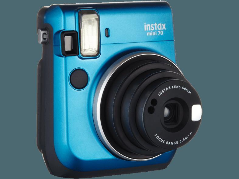 FUJIFILM Instax Mini 70  Sofortbildkamera Blau, FUJIFILM, Instax, Mini, 70, Sofortbildkamera, Blau