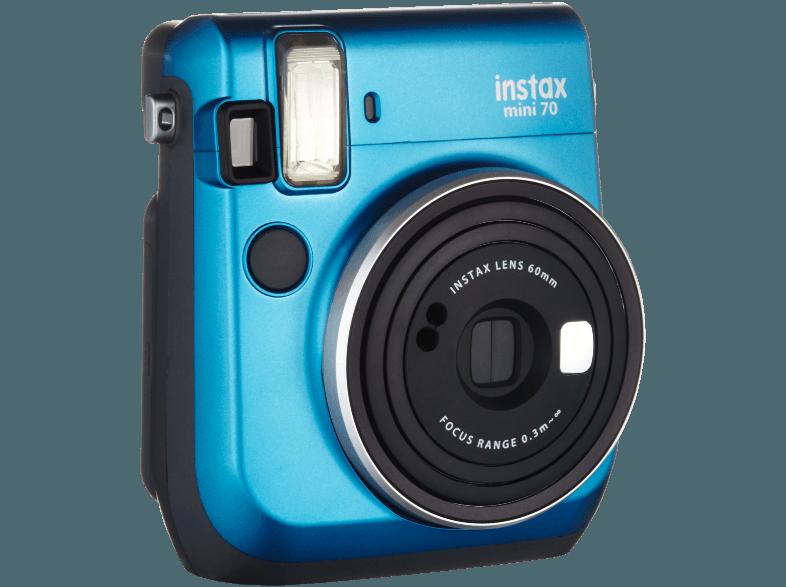 FUJIFILM Instax Mini 70  Sofortbildkamera Blau, FUJIFILM, Instax, Mini, 70, Sofortbildkamera, Blau
