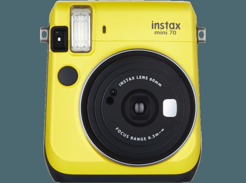 FUJIFILM Instax Mini 70  Sofortbildkamera Gelb