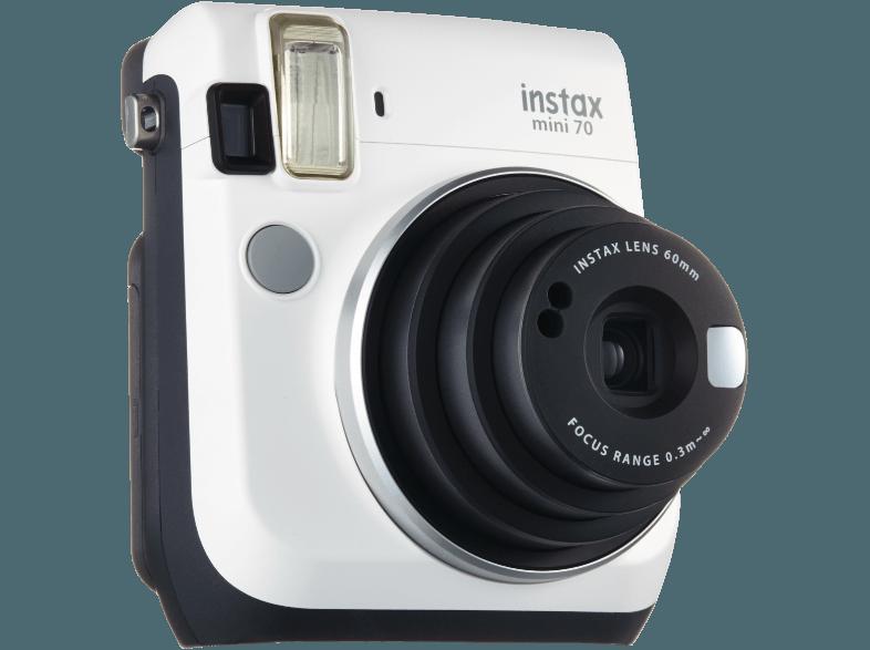 FUJIFILM Instax Mini 70  Sofortbildkamera Weiß